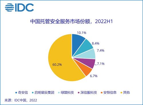 2022上半年中国IT安全服务市场稳步增长，厂商总收入达12.25亿美元，涨幅11%